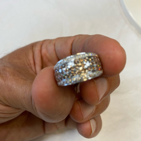 14K diamonds wedding ring - Picture 4 of 6